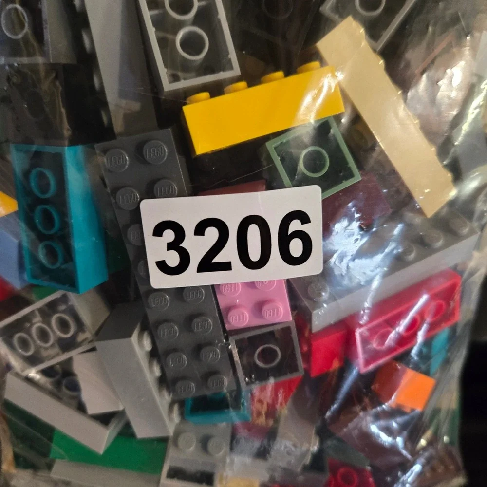 LEGO 1lb 13oz Bulk Loose Bricks Plates Kids Creative Building Toy Lot